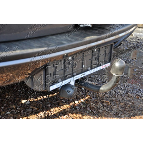 3043-A ORIS Фаркоп на Toyota RAV4 2006-2013 без выреза в бампере. Тип шара: A. Нагрузки: 1500/100 кг, масса фаркопа 25,4 кг (без электрики в комплекте)