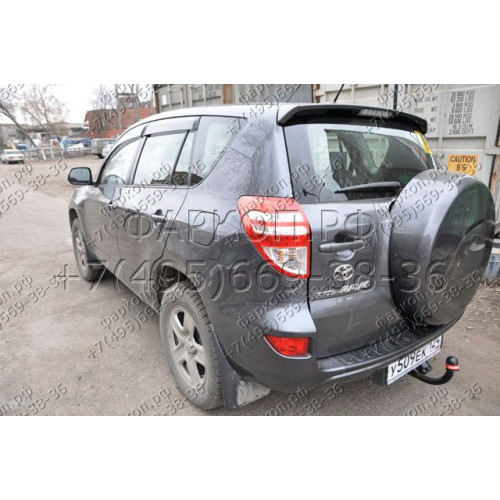 3043-A ORIS Фаркоп на Toyota RAV4 2006-2013 без выреза в бампере. Тип шара: A. Нагрузки: 1500/100 кг, масса фаркопа 25,4 кг (без электрики в комплекте)