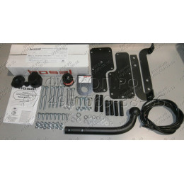 2851-A ORIS Фаркоп на Suzuki SX4 хетчбек 2006-2014, FIAT Sedici 2006-2008. Необходима подрезка бампера. Тип шара: A. Нагрузки: 1200/75 кг, масса фаркопа 19,5 кг (без электри