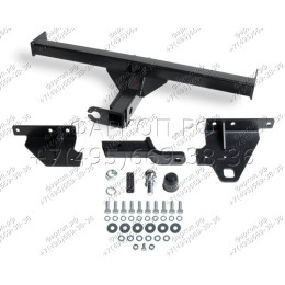 F.4113.001 BERG Фаркоп на Nissan X-Trail T32 2015-2022 без подрезки бампера. Тип шара: E. Нагрузки: 1500/75 кг, масса фаркопа 22,3 кг (без электрики в комплекте)
