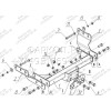 FD 26 AVTOS Фаркоп на Ford Transit фургон 2000-2014 без подрезки бампера. Тип шара: F. Нагрузки: 2000/100 кг, масса фаркопа 19,5 кг (без электрики в комплекте)