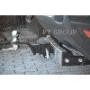 RDU-16-991124.00 PT GROUP Распродажа! Фаркоп с нержавеющей накладкой на Renault Duster 2016-2020 без подрезки бампера. Тип шара: E (легкосъемный шар под квадрат). Нагрузки: 1600/75 кг, масса фаркопа 18,3 кг (без электрики в комплекте)
