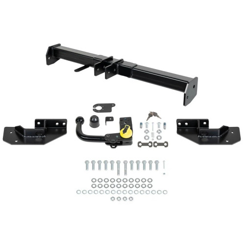 F.4015.002 BERG Фаркоп на Mitsubishi Pajero Sport 2008-2016, 2016-2021 без снятия и подрезки бампера. Тип шара: F. Нагрузки: 2000/75 кг, масса фаркопа 16,8 кг (без электрики в комплекте)