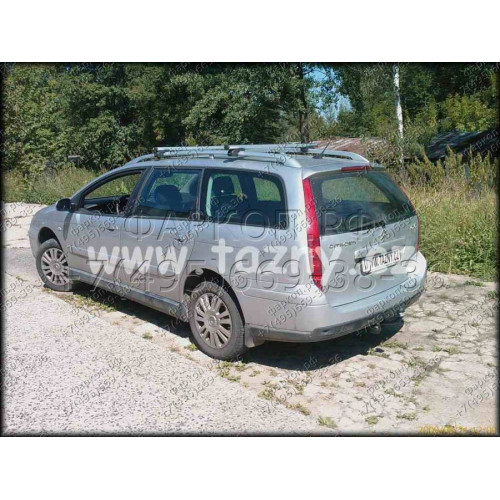 C-027 STEINHOF Фаркоп на Citroen C5 универсал 2001-2004, 2004-2008 без снятия и подрезки бампера. Тип шара: A. Нагрузки: 2000/85 кг, масса фаркопа 20,7 кг (без электрики в комплекте)