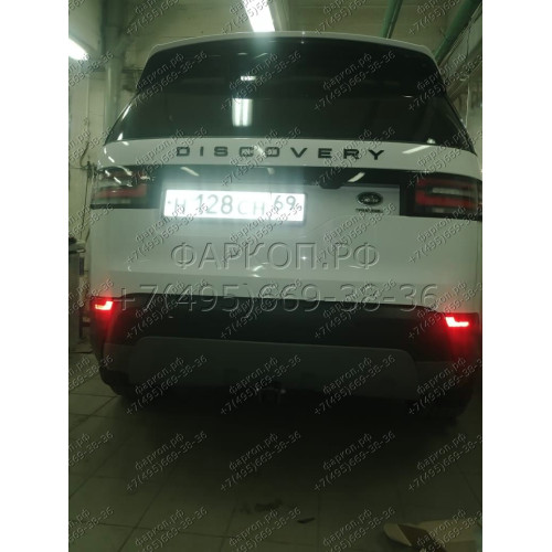 323157600001 WESTFALIA Фаркоп на Land Rover Discovery V 2017-. Съемное вертикальное крепление шара (на ключе). Видимый вырез в бампере. Нагрузки 3500/195 кг, масса фаркопа 41,5 кг