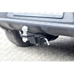 KSL-13-991122.00 PT GROUP Фаркоп на Kia Soul 2014-2019 без подрезки бампера. Тип шара: E (легкосъемный шар под квадрат). Нагрузки: 1500/80 кг, масса фаркопа 16,2 кг (без 