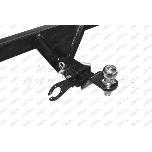 MAS-10-991122.00 PT GROUP Фаркоп на Mitsubishi ASX 2010-2022 без подрезки бампера. Тип шара: E (легкосъемный шар под квадрат). Нагрузки: 1600/80 кг, масса фаркопа 17 кг (без электрики в комплекте)