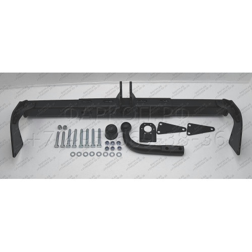 2257-A ORIS Фаркоп на Mercedes V-Class w447 2014-, Mercedes Vito w639 2003-2014, w447 2014-, Mercedes Viano w639 2003-2014. Необходима подрезка бампера. Тип шара: A. Нагрузки: 2500/100 кг, масса фаркопа 21,7 кг (без электрики в комплекте)