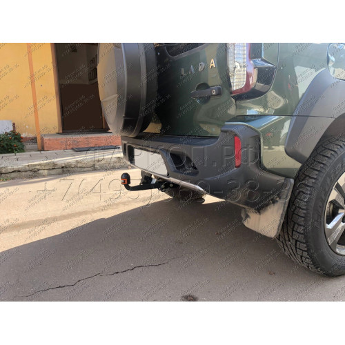 VAZ-33 AVTOS Фаркоп на Chevrolet Niva 2123 (оборудованные ГБО) 2002-2020, Lada Niva 2020-2021, Lada Niva Travel 2021- без снятия и подрезки бампера. Тип шара: A. Нагрузки: 1250/75 кг, масса фаркопа 14,1 кг (без электрики в комплекте)