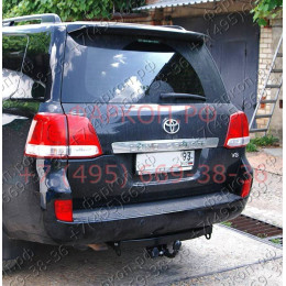 3054-A ORIS Фаркоп на Toyota Land Cruiser 200 2007-2021 (кроме комплектаций Exclusive и Excalibur), Lexus LX570 2007-2021. Без выреза в бампере. Тип шара: A. Нагрузки: 1500/75 кг, масса фа