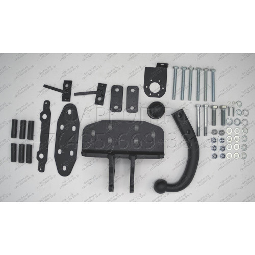 3099-A ORIS Фаркоп на Lexus LX570 2007-2021. Необходима подрезка бампера. Тип шара: A. Нагрузки: 3500/140 кг, масса фаркопа 13,5 кг (без электрики в комплекте)
