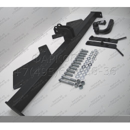 3326-A ORIS Фаркоп на Great Wall Poer KingKong 2022- без подрезки бампера. Тип шара: A. Нагрузки: 2500/120 кг, масса фаркопа 24,5 кг (без электрики в комплекте)