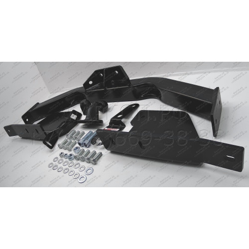 3891.21 SHERIFF Фаркоп на Nissan Patrol Y62 2010-2025 без подрезки бампера. Тип шара: F. Нагрузки: 1500/75 кг, масса фаркопа 29,3 кг (без электрики в комплекте)