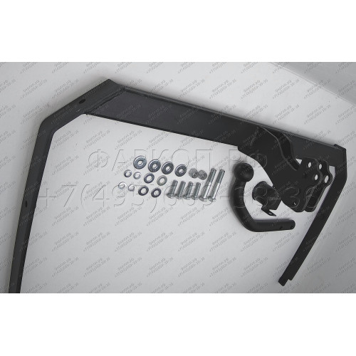3967-A ORIS Фаркоп на Ford Focus III хетчбек 2011-2018, Focus II хетчбек 2004-2010, Ford C-Max 2004-2011, Ford Grand C-Max 2011-2019, Mazda 3 хетчбек 2009-2013, Mazda 3 седан 2003-2009. Необходима подрезка бампера. Тип шара: A. Нагрузки: 1200/75 кг, масса