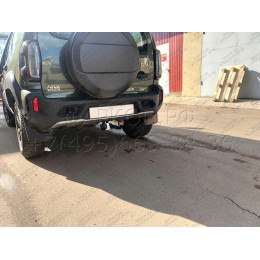 VAZ-33 AVTOS Фаркоп на Chevrolet Niva 2123 (оборудованные ГБО) 2002-2020, Lada Niva 2020-2021, Lada Niva Travel 2021- без снятия и подрезки бампера. Тип шара: A. Нагрузки: 1250/75 кг, ма