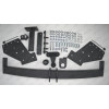 4153-F ORIS Фаркоп на Mitsubishi L200 2007-2014, L200 Triton 2019-2023 без выреза в бампере. Тип шара: F. Нагрузки: 1500/75 кг, масса фаркопа 31,9 кг (без электрики в комплекте)