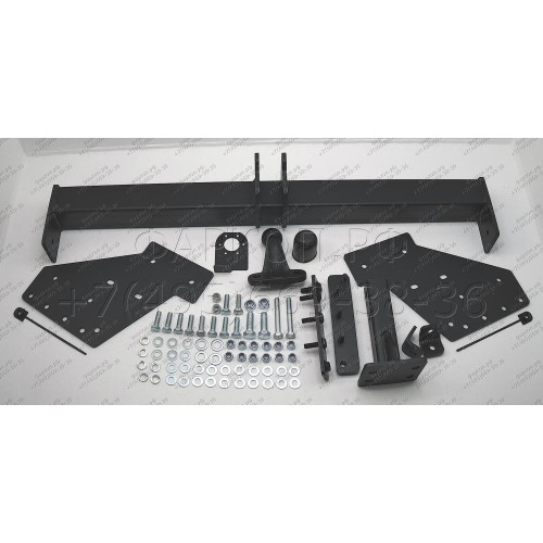 4153-F ORIS Фаркоп на Mitsubishi L200 2007-2014, L200 Triton 2019-2023 без выреза в бампере. Тип шара: F. Нагрузки: 1500/75 кг, масса фаркопа 31,9 кг (без электрики в комплекте)