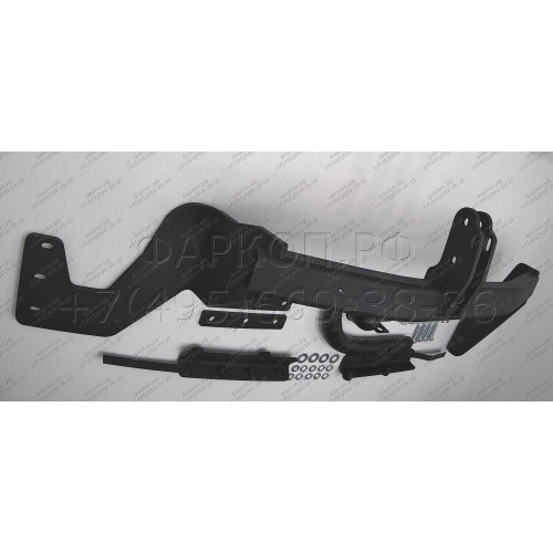 4371-A ORIS Фаркоп на Nissan X-Trail T31 2007-2015 без выреза в бампере. Тип шара: A. Нагрузки: 1500/75 кг, масса фаркопа 22,4 кг (без электрики в комплекте)
