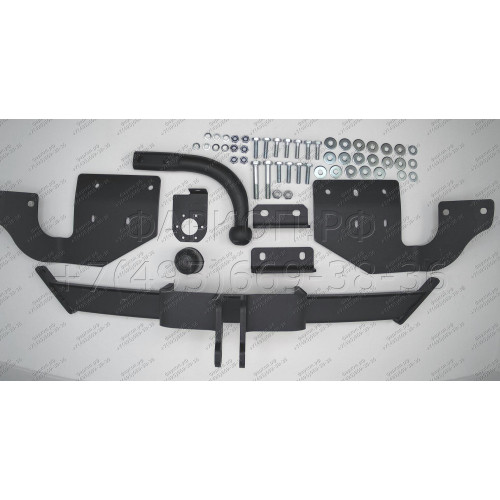 4372-A ORIS Фаркоп на Nissan Juke 4WD 2013-2019. Необходима подрезка бампера. Тип шара: A. Нагрузки: 1000/50 кг, масса фаркопа 23,2 кг (без электрики в комплекте)