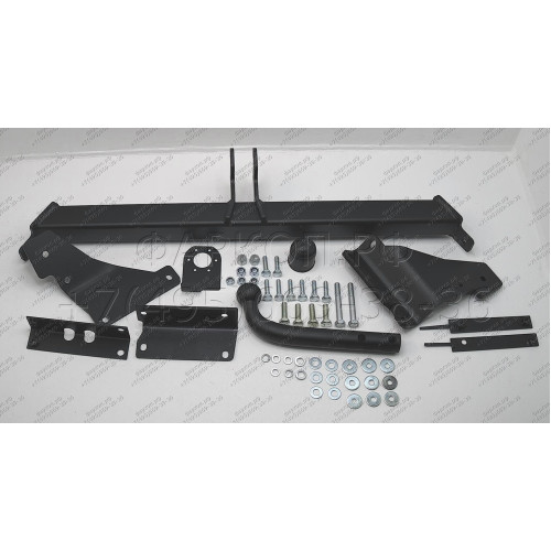 4382-A ORIS Фаркоп на Nissan Qashqai 2014-2021 без подрезки бампера. Тип шара: A. Нагрузки: 1800/100 кг, масса фаркопа 21 кг (без электрики в комплекте)