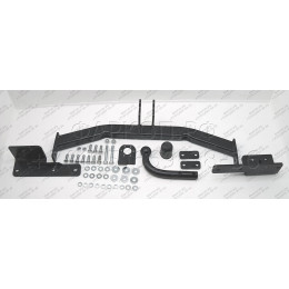 4810-A ORIS Фаркоп на Jeep Grand Cherokee 1999-2005 без выреза в бампере. Тип шара: A. Нагрузки: 1500/75 кг, масса фаркопа 16,6 кг (без электрики в комплекте)