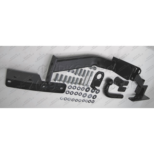 4810-A ORIS Фаркоп на Jeep Grand Cherokee 1999-2005 без выреза в бампере. Тип шара: A. Нагрузки: 1500/75 кг, масса фаркопа 16,6 кг (без электрики в комплекте)