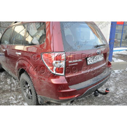6303-A ORIS Фаркоп на Subaru Forester 2008-2013 без выреза в бампере. Тип шара: A. Нагрузки: 1500/50 кг, масса фаркопа 16,5 кг (без электрики в комплекте)