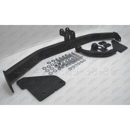 6759-A ORIS Фаркоп на Hyundai Solaris II седан 2017-2020, Kia Rio IV седан дорестайл 2017-2020. Необходима подрезка бампера. Тип шара: A. Нагрузки: 1250/60 кг, масса фаркопа 