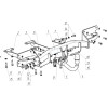 7355-D2 ORIS Фаркоп на Land Rover Rang Rover IV 2012-2022 без выреза в бампере. Тип шара: D2 (вертикально-съемный с ключом). Нагрузки: 3500/140 кг, масса фаркопа 35 кг (без электрики в комплекте)