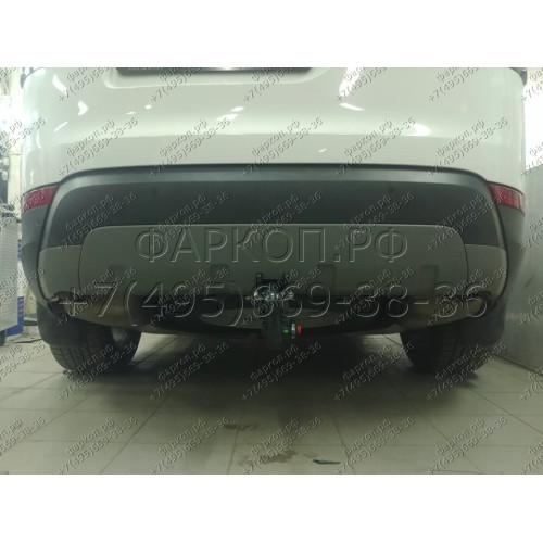 323157600001 WESTFALIA Фаркоп на Land Rover Discovery V 2017-. Съемное вертикальное крепление шара (на ключе). Видимый вырез в бампере. Нагрузки 3500/195 кг, масса фаркопа 41,5 кг