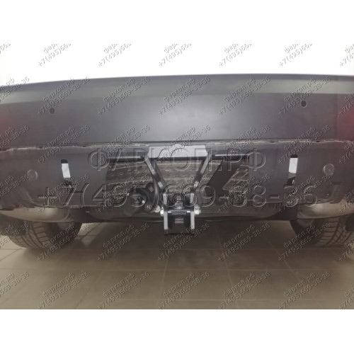 323157600001 WESTFALIA Фаркоп на Land Rover Discovery V 2017-. Съемное вертикальное крепление шара (на ключе). Видимый вырез в бампере. Нагрузки 3500/195 кг, масса фаркопа 41,5 кг