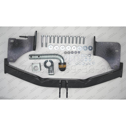 90704-A MOTODOR Фаркоп с оцинкованным шаром на Ford Explorer 2010-2019 без подрезки бампера. Тип шара: A. Нагрузки: 1900/100 кг, масса фаркопа 17,8 кг (без электрики в комплекте)