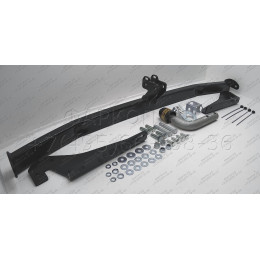 92521-A MOTODOR Фаркоп с оцинкованным шаром на Toyota Alphard 2015-2023, Toyota Vellfire 2015-2023. Необходима подрезка бампера. Тип шара: A. Нагрузки: 1500/75 кг, масса фаркоп