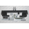 94702-A MOTODOR Фаркоп с оцинкованным шаром на Lifan X70 2017-2021, Lifan X60 2012-2021 без выреза в бампере. Тип шара: A. Нагрузки: 1500/75 кг, масса фаркопа 15,4 кг (без электрики в комплекте)