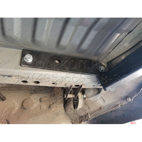 H.T39.A HALTY Фаркоп на Toyota Alphard 2002-2008 без подрезки бампера. Тип шара: A. Нагрузки: 750/75 кг, масса фаркопа 15 кг