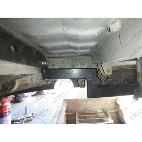 H.T39.A HALTY Фаркоп на Toyota Alphard 2002-2008 без подрезки бампера. Тип шара: A. Нагрузки: 750/75 кг, масса фаркопа 15 кг