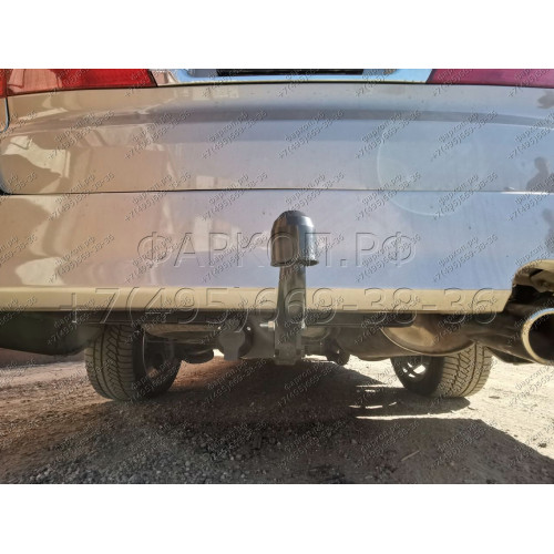 H.T39.A HALTY Фаркоп на Toyota Alphard 2002-2008 без подрезки бампера. Тип шара: A. Нагрузки: 750/75 кг, масса фаркопа 15 кг