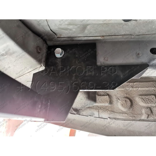 H.T39.A HALTY Фаркоп на Toyota Alphard 2002-2008 без подрезки бампера. Тип шара: A. Нагрузки: 750/75 кг, масса фаркопа 15 кг