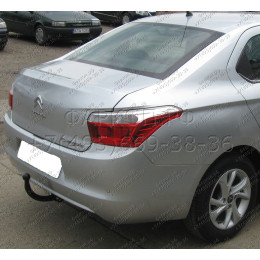 C-045 STEINHOF Фаркоп на Citroen C-Elysee 2013-2016, Peugeot 301 2013-2016 без подрезки бампера. Тип шара: A. Нагрузки: 1400/75 кг, масса фаркопа 17,1 кг (без электрики в комплек