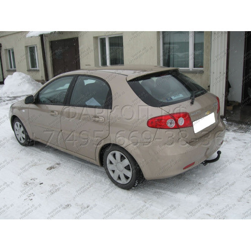 C-271 STEINHOF Фаркоп на Chevrolet Lacetti хетчбек 2004-2012 без подрезки бампера. Тип шара: AH (горизонтальное быстросъемное крепление шара на ключе). Нагрузки: 1200/75 кг, масса фаркопа 16,4 кг (без электрики в комплекте)