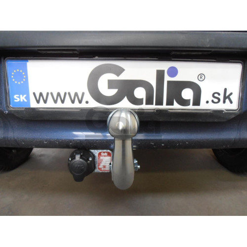 C009C GALIA Полностью оцинкованный фаркоп на Citroen Saxo 1995-2003, Peugeot 106 1995-2003. Тип шара: C (горизонтальный съемный). Установка без снятия и выреза бампера. Нагрузки: 1100/50 кг, масса фаркопа 12,17 кг