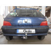 C009C GALIA Полностью оцинкованный фаркоп на Citroen Saxo 1995-2003, Peugeot 106 1995-2003. Тип шара: C (горизонтальный съемный). Установка без снятия и выреза бампера. Нагрузки: 1100/50 кг, масса фаркопа 12,17 кг