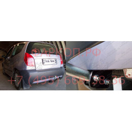 C036A GALIA Полностью оцинкованный фаркоп на Citroen C2 2003-2009. Тип шара: A. Установка без снятия и выреза бампера. Нагрузки: 1000/27 кг, масса фаркопа 15,01 кг