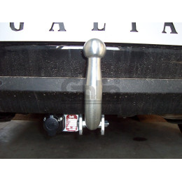 C048C GALIA Полностью оцинкованный фаркоп на Citroen C3 2002-2010, C3 II 2010-2016, кроме DS3. Тип шара: C (горизонтальный съемный). Без выреза бампера. Нагрузки: 1200/5