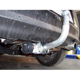 C048C GALIA Полностью оцинкованный фаркоп на Citroen C3 2002-2010, C3 II 2010-2016, кроме DS3. Тип шара: C (горизонтальный съемный). Без выреза бампера. Нагрузки: 1200/5