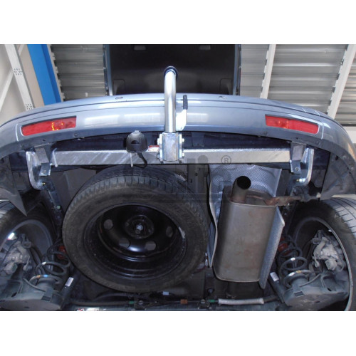 C051A GALIA Полностью оцинкованный фаркоп на Citroen C4 Picasso 2006-2013, Citroen C4 Grand Picasso 2006-2013, Peugeot 5008 2009-2017. Тип шара: A. Невидимая минимальная подрезка бампера. Нагрузки: 1600/75 кг, масса фаркопа 16,62 кг
