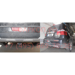 C061C GALIA Полностью оцинкованный фаркоп на Chevrolet Orlando 2011-2019, в т.ч. для авто с запасным колесом. Тип шара: C (горизонтальный съемный). Невидимый вы