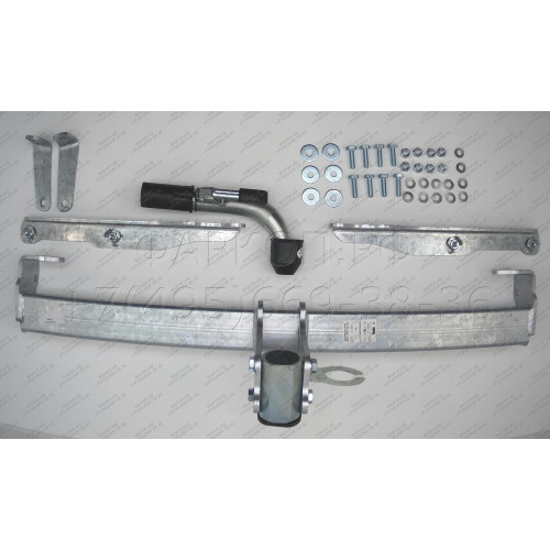C061C GALIA Полностью оцинкованный фаркоп на Chevrolet Orlando 2011-2019, в т.ч. для авто с запасным колесом. Тип шара: C (горизонтальный съемный). Невидимый вырез бампера. Нагрузки: 1600/75 кг, масса фаркопа 18,77 кг