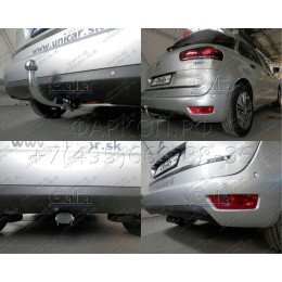 C068C GALIA Полностью оцинкованный фаркоп на Citroen C4 SpaceTourer 2018-, Citroen Grand C4 SpaceTourer 2018-, Citroen C4 Picasso 2013-2018, Citroen C4 Grand Picasso 2013-2018, Peugeot 308 хетчбек 3/5 дверей 2013-