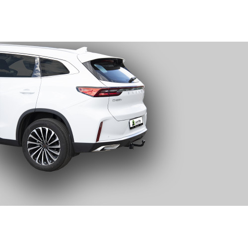 C108-A Лидер-плюс ТСУ для Exeed TXL M32T 2021-, CheryExeed TXL M32T 2020-2021 без снятия и выреза бампера. Нагрузки: 1500/75 кг, масса фаркопа 15,4 кг (без электрики в комплекте)